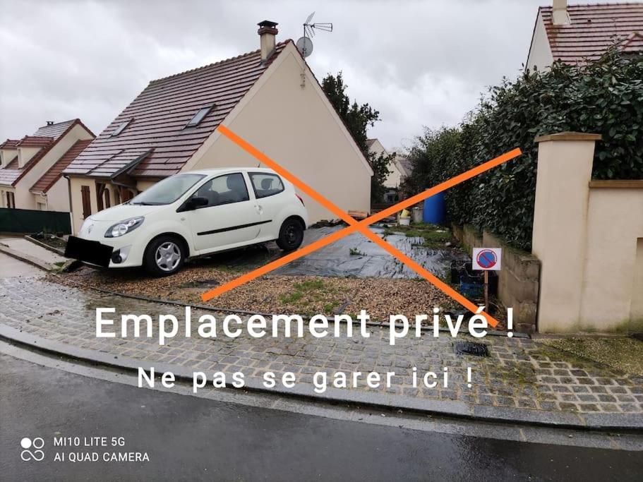 Appartement 2, Jardin, Collation, 5 Min De L'Aeroport Cdg Le Mesnil-Amelot Dış mekan fotoğraf